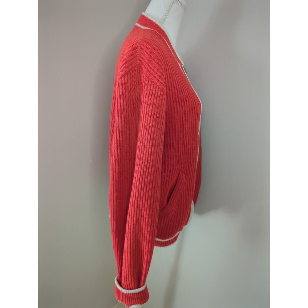 Orlon by campus vintage preppy zip up varsity sweater rare - Picture 5 of 9